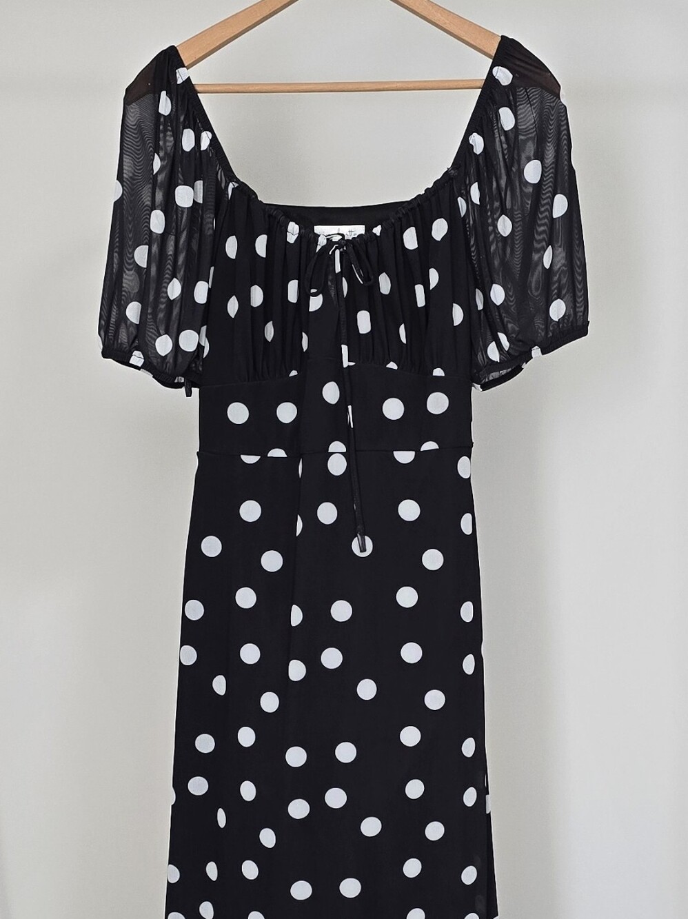 Nine Britton Black & White Polka Dot Maxi Dress - Classic Women’s Dress